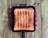 ボロネーゼと温玉チーズのホットサンド作り方5写真