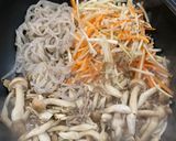 きのこ と ごぼうのきんぴら作り方6写真