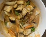 肉無チクワクリーミー味噌デミ味野菜炒め作り方16写真