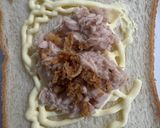 特製ツナペーストで作るツナメルトホットサンド作り方3写真