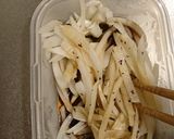 大根皮ゆかりの麺つゆ漬け作り方4写真