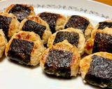 水切り無し！豆腐入りふわふわ海苔つくね作り方6写真