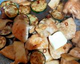 鶏肉とズッキーニのペペロン炒め作り方5写真