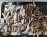 きのことごぼうのペペロンチーノ作り方3写真