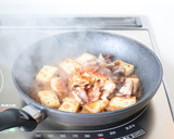 ご飯に合う【絹揚げと豚の味噌炒め】作り方5写真