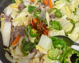 石焼きビビンバの中丼風作り方7写真