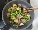夏が旬！苦味を抑えたゴーヤチャンプルー作り方8写真