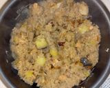 さつま芋と鮭と舞茸の炊き込みご飯作り方4写真