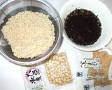 エビ大豆炊き込みご飯♪簡単レシピ作り方1写真