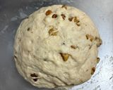 全粒粉ときび砂糖の手ごねくるみパン作り方10写真