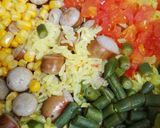 炊飯器で簡単♪ターメリックパエリア作り方7写真