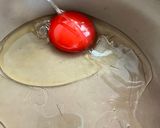 黄身が綺麗な目玉焼き♡作り方1写真