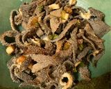 センマイの麺つゆ炒め作り方3写真