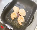 オマール海老のソースでホタテとエビと野菜作り方6写真