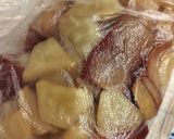 レンジで簡単☆可愛いロゼ色のりんご煮作り方5写真