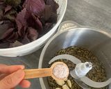 紫蘇ペスト　Shiso pesto作り方2写真