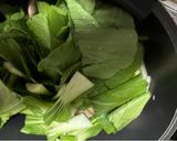 具沢山のきのこのちんげん菜のミルクスープ作り方3写真