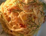 ギリシャ風たらこクリームパスタ。作り方3写真