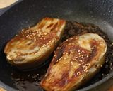 白なすの蒸し焼き にんにく生姜だれ作り方5写真