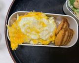 レンジ簡単洋風甘辛味オムライス弁当作り方16写真