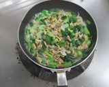 貧血予防に小松菜とあさりのクリームパスタ作り方4写真