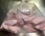 鶏手羽中のピリ辛焼き。作り方1写真