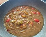残ったカレーdeリメイク❣️パスタ♫作り方2写真