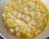 簡単★昼食！豆腐とたまごの茶碗蒸しもどき作り方3写真