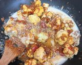 カリフラワーとグリーンピースのカレー作り方7写真