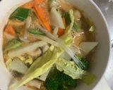 お一人様クリーミートマト味噌味豆腐野菜炒作り方17写真