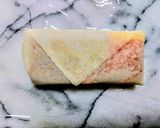 柿と生ハムの春巻き作り方3写真
