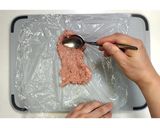包んで焼く！アスパラバーグ★動画あり★作り方10写真