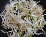 ♫あんかけもやしとにら山盛り温そば♫作り方1写真