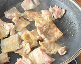 簡単10分！豚バラと水菜のうま炒め作り方2写真