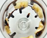 恋する💕濃厚チョコバナナフラペチーノ🍫🍌作り方4写真