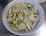 新ジャガ鶏肉ズッキーニ野菜皮のこっくり煮作り方1写真