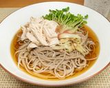 鶏とかいわれの冷たいお蕎麦作り方8写真