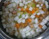 ヤマキ白だし野菜たっぷりスープ作り方88写真