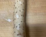 ラーメン屋が教える！長芋の明太焼き作り方1写真