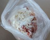 ラム肉の葱塩ガーリックペッパー炒め。作り方3写真