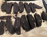ハロウィンの邪悪な黒マッチョビスコッティ作り方8写真