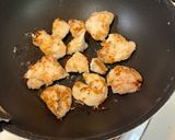 【簡単夕食】柔らか鶏胸肉のマカロニチーズ添え作り方6写真
