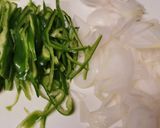 豚ミンチ甘辛ピーマン作り方1写真