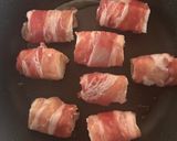 簡単♪長芋の肉巻き/照り焼き風作り方3写真