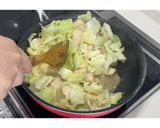 鶏肉とキャベツの味噌煮込み★動画あり★作り方14写真
