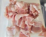 茄子と豚バラ肉の和風スパゲティ作り方1写真
