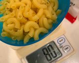 簡単　マカロニサラダ　カレー風味作り方2写真