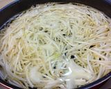 もやしとひき肉のカレー和え。作り方4写真