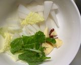お一人様野菜たっぷり簡単タコス味白菜炒飯作り方4写真