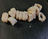 豚軟骨(食道)の塩こんぶ炒めと醤油炒め作り方3写真